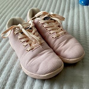Light pink no bull trainers